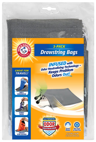 Arm & Hammer‚™ Odor Neutralizing Shoe Storage Bags, 3 Count
