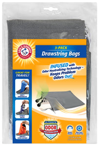 Arm & Hammer™ Odor Neutralizing Shoe Storage Bags, 3 Count