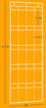 Load image into Gallery viewer, Arm &amp; Hammer™ Odor Neutralizing 20 Pocket Shoe Organizer