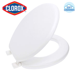 Clorox® Elongated Soft Cushioned Toilet Seat