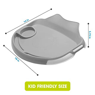 Bambinos Tidy Table Activity and Meal Tray, Grey