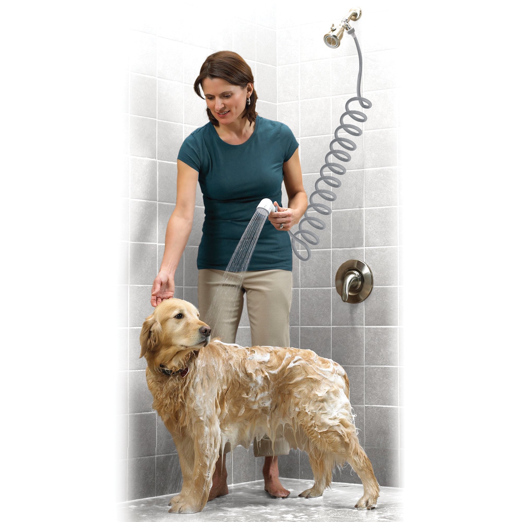 3-Way Pet Shower Sprayer 1ea