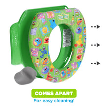 Load image into Gallery viewer, Sesame Street &quot;Framed Friends&quot; Soft Potty Seat