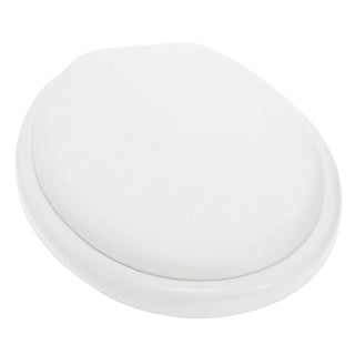 Home+Solutions Desert White Elongated Soft Cushioned Toilet Seat