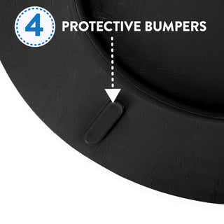 Home+Solutions Black Elongated Soft Cushioned Toilet Seat