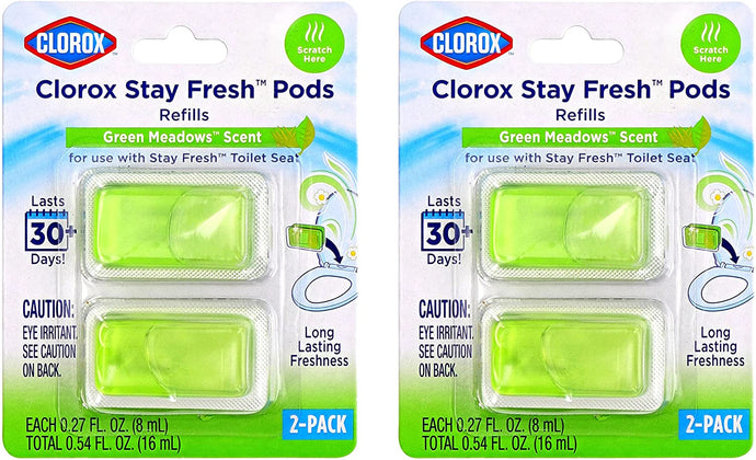 Clorox® Scented Pod Refills 4pk Green Meadows