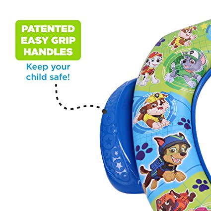 TataWay In Viaggio SI Cresce - Paw Patrol Car Seat Protector | Universal Fit | Easy To Fit | Durable PVC | Graphics, Blue, PVC