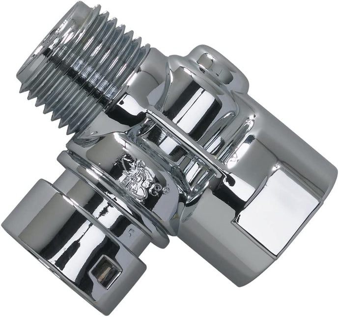 Rinse Ace Shower Connector, Chrome Plastic