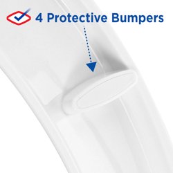 Clorox® Elongated Scented Plastic Toilet Seat with Easy-Off Hinges