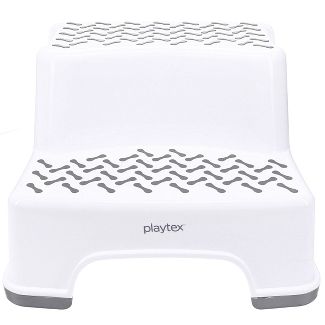 Playtex White Two Tier Step Stool