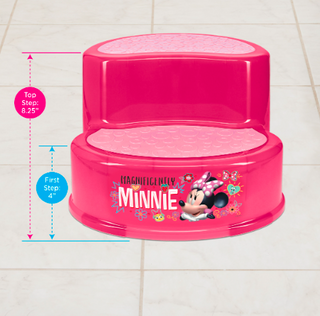 Minnie Mouse Two Tier Step Stool¬†
