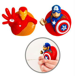 Marvel Avengers 10 Piece Bath Toy Value Set