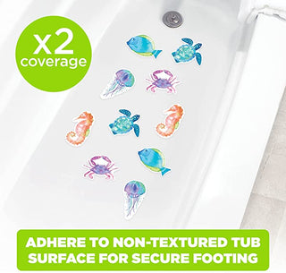 Home+Solutions Sea Life Adhesive Tub Treads, 10 Piece Set