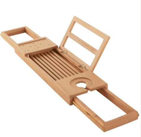 Home+Solutions Teak Tub Tray