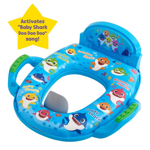 Baby Shark Deluxe Potty Seat with Sound